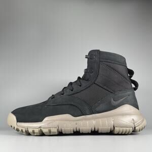 Nike SFB Field 6" NSW Men’s 8.5 Black Light Taupe Leather Tactical Combat Boots